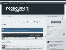 Tablet Screenshot of neonowners.de